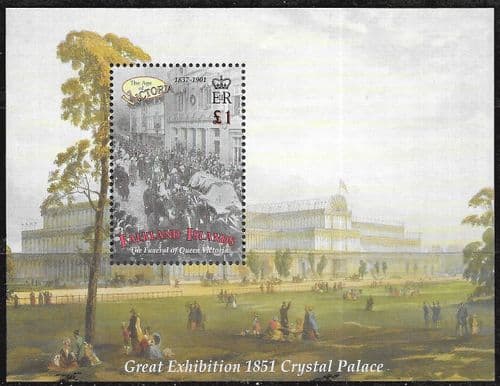 Falkland Islands 2001 Death Centenary of Queen Victoria Miniature Sheet SG MS 902 Fine Mint