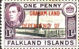 Falkland Islands Dependencies 1944 Graham Land SG a2 Fine Mint