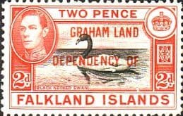 Falkland Islands Dependencies 1944 Graham Land SG A3 Fine Mint