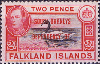 Falkland Islands Dependencies 1944 South Orkneys SG C3 Fine Mint