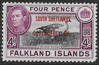 Falkland Islands Dependencies 1944 South Shetlands SG D5 Fine Mint
