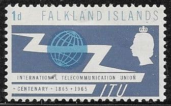 Falkland Islands International Telecommunication Union SG 219 Fine Mint