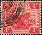 Federated Malay States 1904 SG 37 Tiger Fine Used