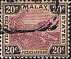 Federated Malay States 1904 SG 45 Tiger Fine Used