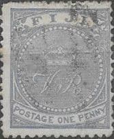 Fiji 1878 Queen Victoria SG 35 Fine Used