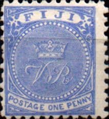 Fiji 1878 Queen Victoria SG 39 Fine Mint