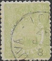Fiji 1891 Queen Victoria SG 89a Good Used