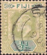 Fiji 1903 King Edward VII SG 104 Fine Used