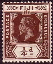 Fiji 1912 King George V SG 125 Fine Mint