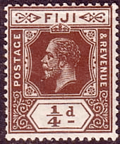 Fiji 1912 King George V SG 125a Fine Mint