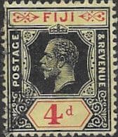 Fiji 1912 King George V SG 131c Fine Mint