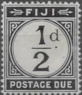 Fiji 1918 Postage Due SG D6 Fine Mint
