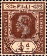 Fiji 1922 King George V SG 228 Fine Used