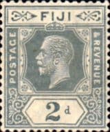 Fiji 1922 King George V SG 233 Fine Mint
