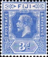 Fiji 1922 King George V SG 234 Fine Mint