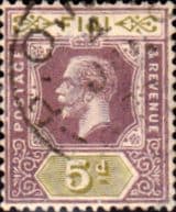 Fiji 1922 King George V SG 236 Fine Used