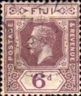 Fiji 1922 King George V SG 237 Fine Used