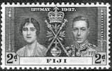 Fiji 1937 King George VI Coronation SG 247 Fine Mint
