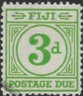 Fiji 1940 Postage Due SG D13 Fine Used