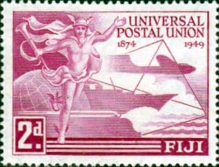 Fiji 1949 Royal Universal Postal Union SG 272 Fine Mint