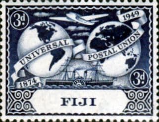 Fiji 1949 Royal Universal Postal Union SG 273 Fine Mint
