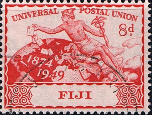 Fiji 1949 Universal Postal Union SG 274 Fine Used