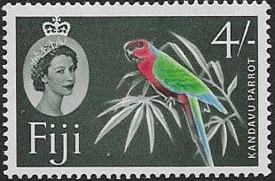 Fiji 1959 SG 308 Red Shinning Parrot Fine Mint