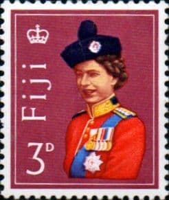 Fiji 1959 SG 313 Queen in Uniform Fine Mint