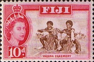 Fiji 1959 Yaqona Ceremony SG 305 Fine Mint