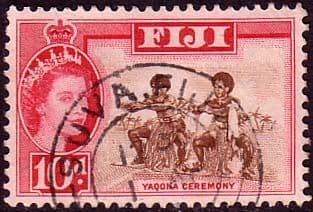 Fiji 1959 Yaqona Ceremony SG 305 Fine Used