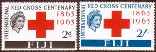 Fiji 1963 Red Cross Centenary Set Fine Mint
