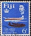 Fiji 1964 25th Anniv of First Fiji-Tonga Airmail Service SG 339 Fine Used