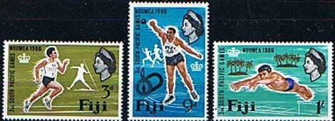 Fiji 1966 South Pacific Games Set Fine Mint