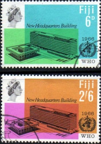 Fiji 1966 World Health Organisation Set Fine Used