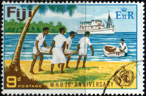 Fiji 1968 World Health Organization SG 389 Fine Used