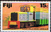 Fiji 1976 Trains SG 527 Fine Mint