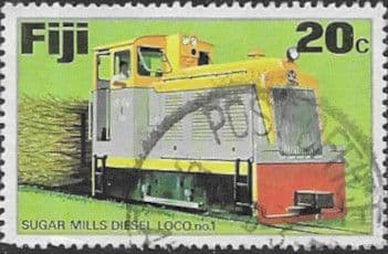Fiji 1976 Trains SG 528 Fine Used
