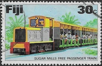 Fiji 1976 Trains SG 529 Fine Used