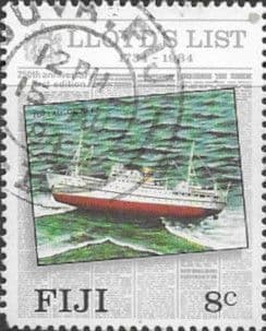 Fiji 1984 Lloyds List SG 675 Fine Used
