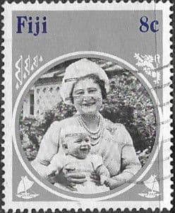 Fiji 1985 Queen Mother Life and Times SG 701 Fine Used