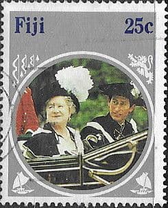 Fiji 1985 Queen Mother Life and Times SG 702 Fine Used