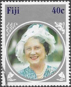 Fiji 1985 Queen Mother Life and Times SG 703 Fine Used