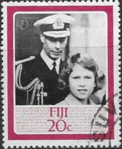 Fiji 1986 Queen Elizabeth II 60th Birthday SG 714 Fine Used