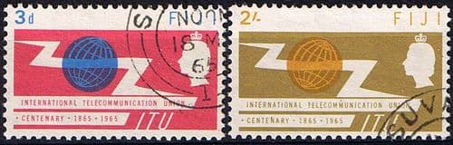 Fiji International Telecomunication Union Set Fine Used