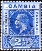 Gambia 1912 King George V SG 90 Fine Used