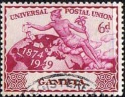 Gambia 1949 Universal Postal Union SG 168 Fine Used