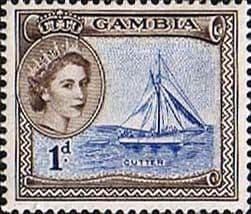 Gambia 1953 Queen Elizabeth II SG 172 Fine Mint