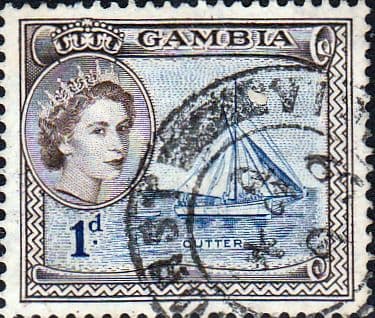 Gambia 1953 Queen Elizabeth II SG 172 Fine Used