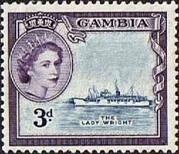 Gambia 1953 Queen Elizabeth II SG 175 Fine Mint