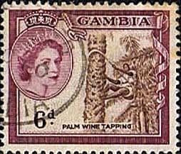 Gambia 1953 Queen Elizabeth II SG 177 Fine Used